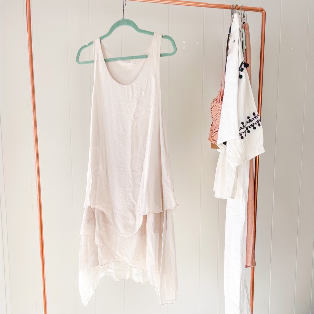 Italian Silk Viscose Swift Dress